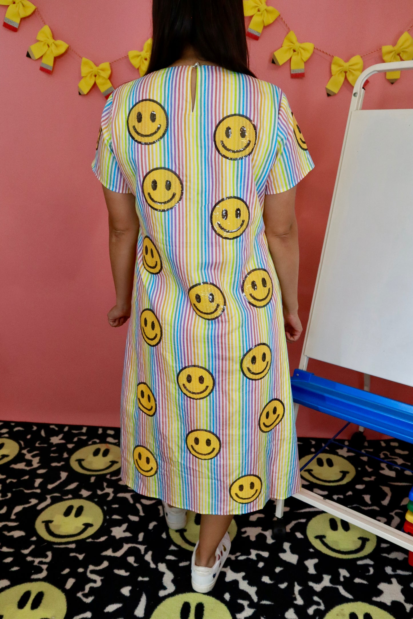 *PREORDER* Sequin Happy To See You Dress