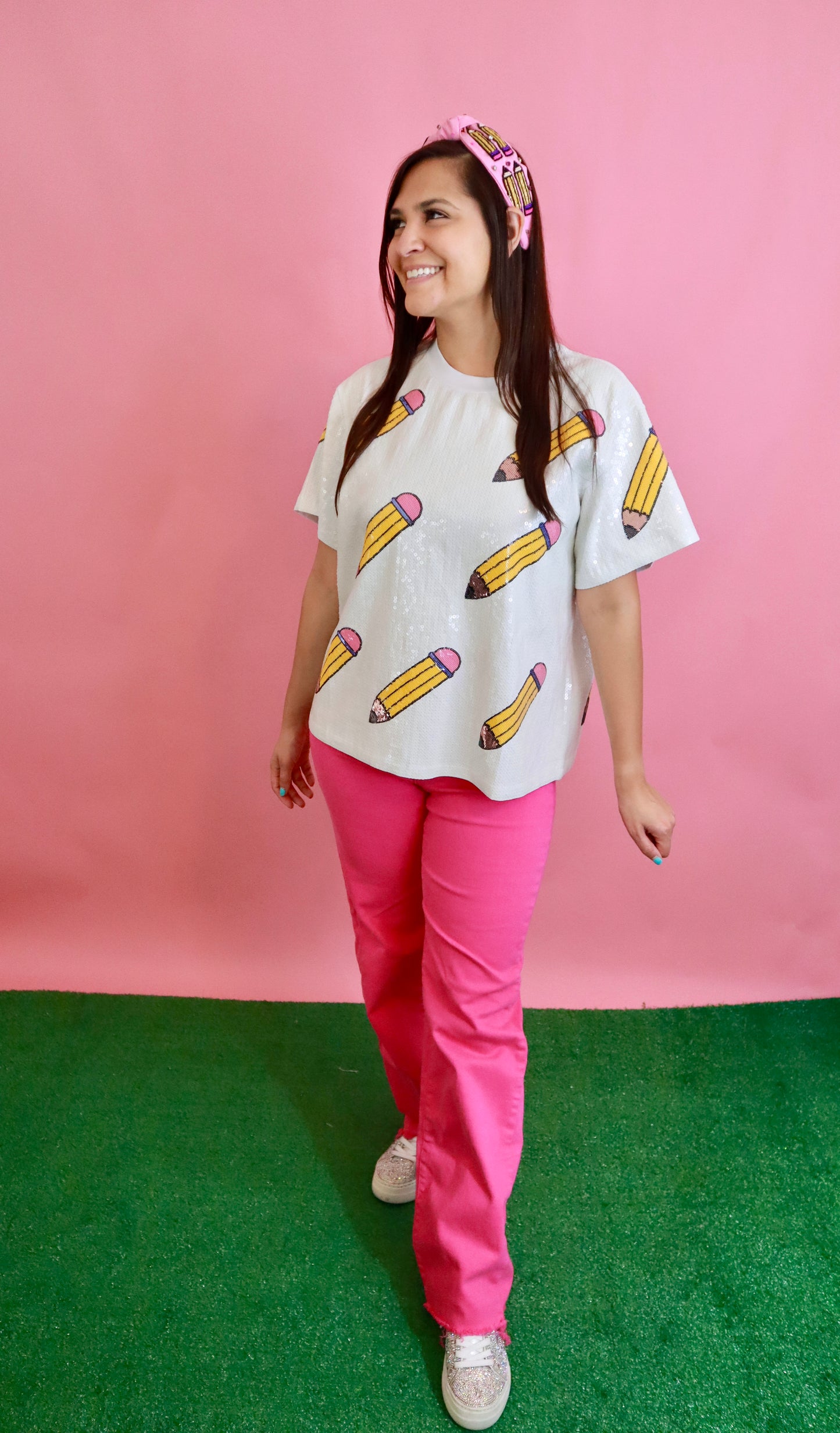 *Limited Edition* Sequin Pencil Shirt