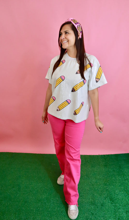 *Limited Edition* Sequin Pencil Shirt