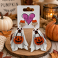 Dog Ghost Costume Earrings