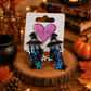 Witch Hat Dangle Earrings