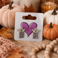 Rhinestone Ghost Earrings