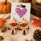Glitter Acrylic Scarecrow Earrings