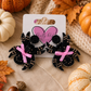 Beaded Spider Earrings