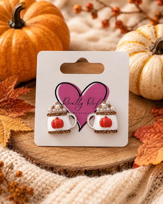 Pumpkin Spice Studs