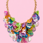Colorful Petal Necklace