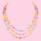 Layered Multicolor Beaded Necklace