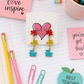 Puzzle Dangle Earrings