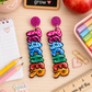Color Pop Teacher Earrings