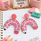 Pencil Arch Earrings