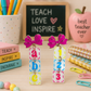 Colorful Block Earrings