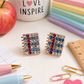 Sparkle Notebook Paper Studs