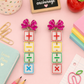 Math Blocks Earrings