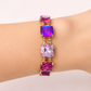 Shades of Pink Rhinestone Bracelet