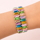 Double Layer Rhinestone Bracelet