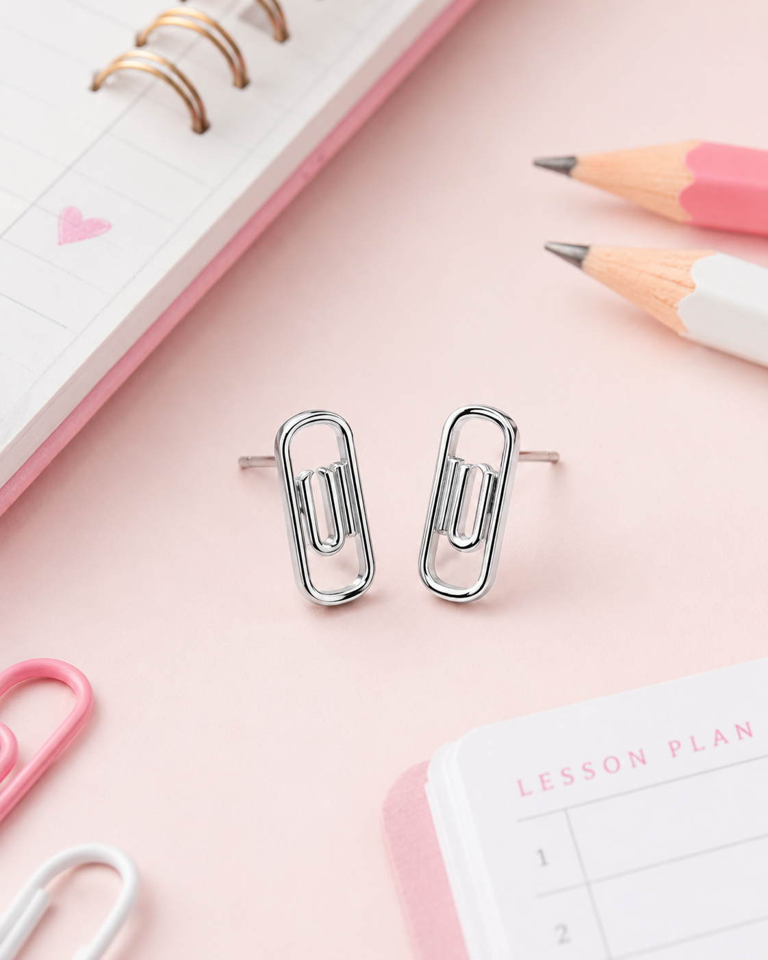Paperclip Studs