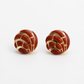Brown Concha Studs