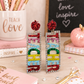 Glitter Teacher Earrings