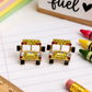 Sparkle School Bus Earrings