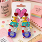 ABCD School Supply Earrings