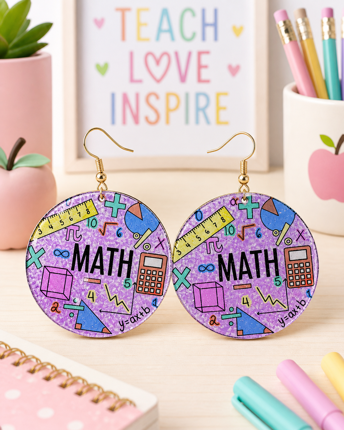 Math Earrings