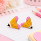 Heart Pencil Studs