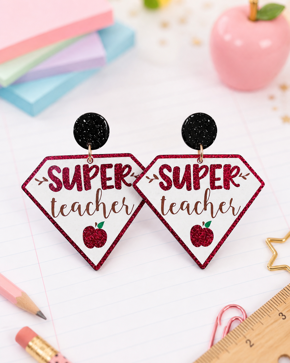 Super Teacher Earrings