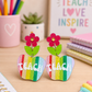 Colorful Teach Apple Earrings