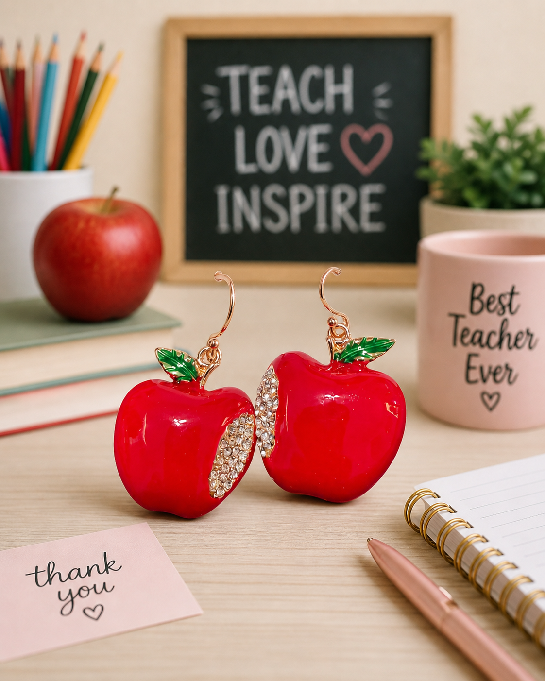 Apple Earrings