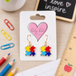 Autism Puzzle Earrings