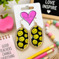 Smiley Face Stone Earrings