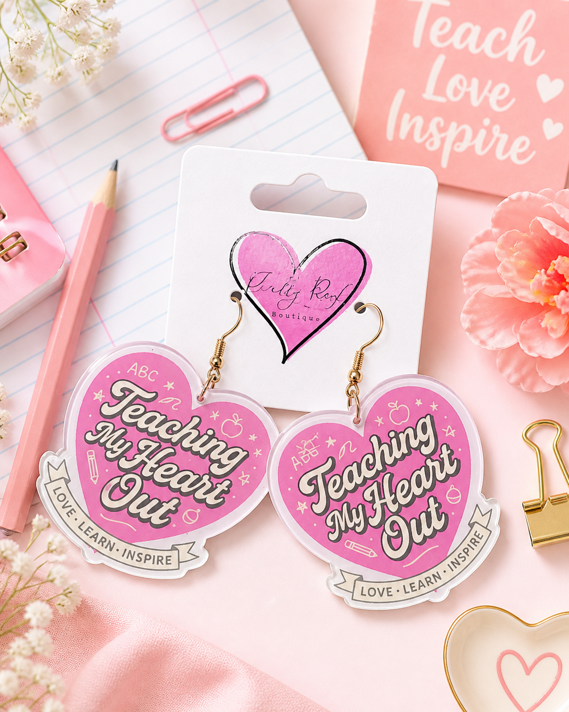 Teaching My Heart Our Earrings