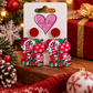 Christmas Themed Love School Supplies Earrings