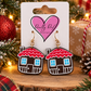 Gingerbread House Earrings