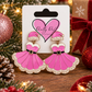 Mrs. Claus Dress Earrings