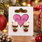 Christmas Coffee Stud Earrings
