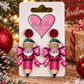 Santa Pencil Earrings
