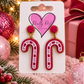 Candy Cane Earrings