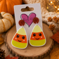 Happy Candy Corn Earrings