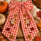Plaid Turkey Hair Bow
