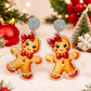 Gingerbread Woman Earrings
