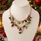 Layered Christmas Charm Necklace
