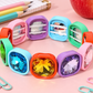 Colorful Gem Stretch Bracelet