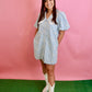 Baby Blue Eyelet Dress