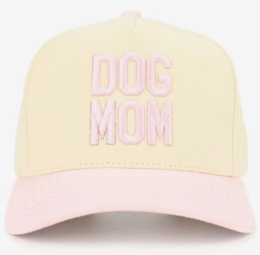 Dog Mom Embroidered Hat