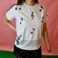Sequin Music Note Shirt