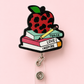 Stack of Books Badge Reel