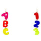 ABC 123 Earrings