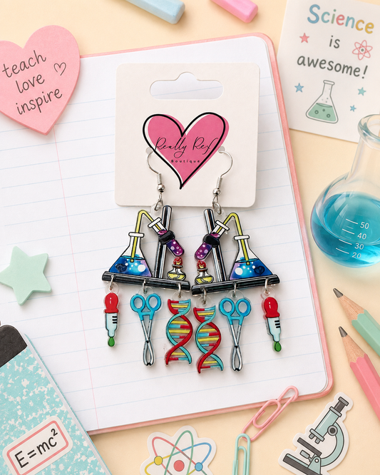 Science Earrings