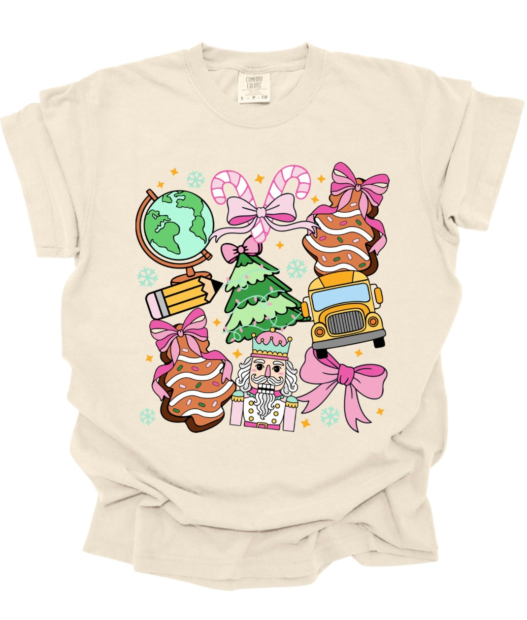 Christmas Icon Teacher Tshirt